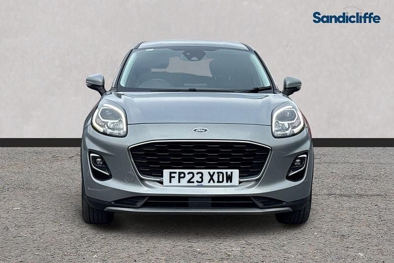 Used Ford Puma Titanium 125 HP (91 kW) 2023 Solar silver (premium paint) SUV