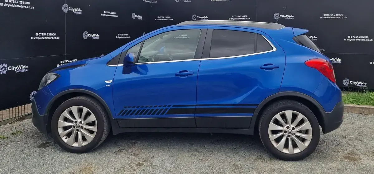 Used Vauxhall Mokka S 115 HP (84 kW) 2014 Blue SUV
