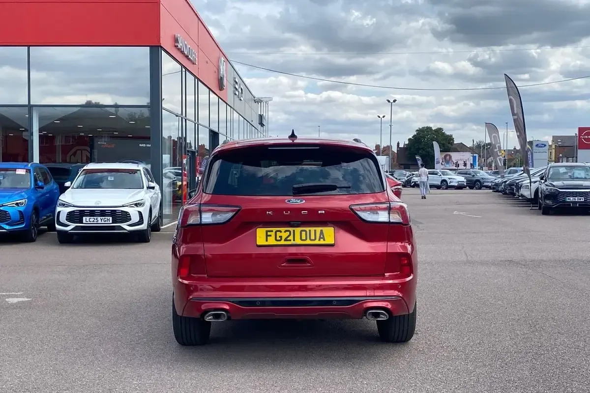 Used Ford Kuga ST-Line 120 HP (88 kW) 2020 Red SUV