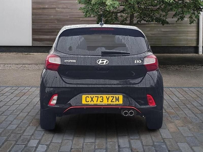 Used Hyundai i10 N Line 100 HP (73 kW) 2023 Black Hatchback