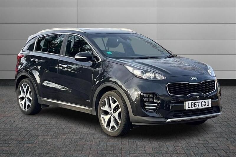 Phantom black Used 2018 Kia Sportage GT-Line SUV | £9,850 (Fair price) - Image 1/2