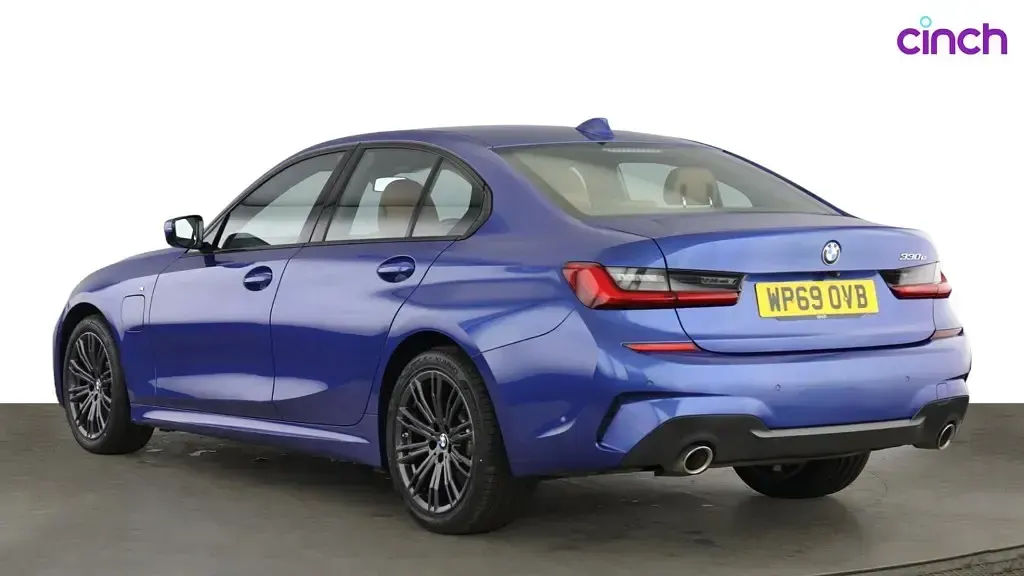 Used BMW 330e M Sport 2019 Blue Sedan