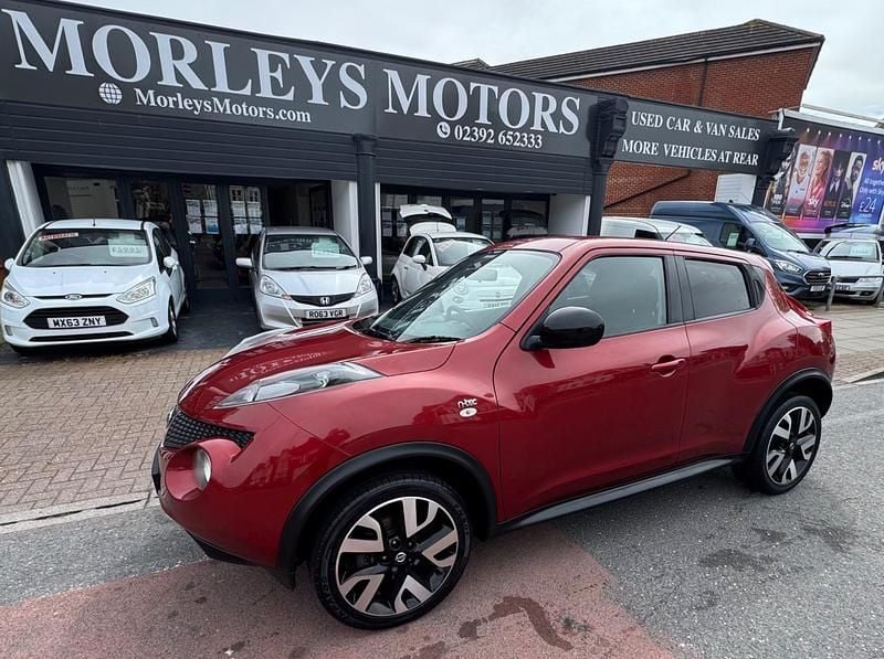 Used Nissan Juke N-TEC 117 HP (86 kW) 2014 Red SUV