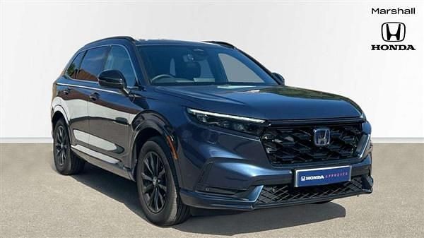 Premium paint canyon blue Used 2025 Honda CR-V Advance SUV | £36,426 (Good price) - Image 1/4