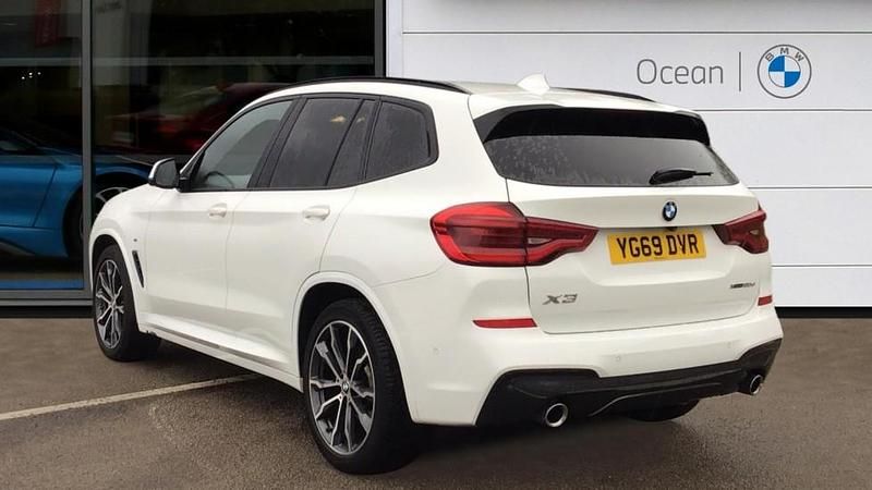 Used BMW X3 M Sport 187 HP (137 kW) 2019 White SUV