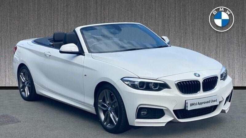 White Used 2018 BMW 220 M Sport Cabriolet | £12,999 (Fair price) - Image 1/4
