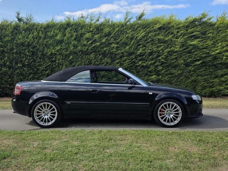 Used Audi A4 Cabriolet S-Line 2006 Black Cabriolet