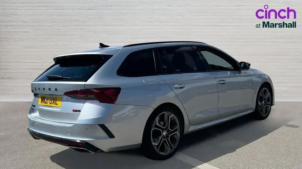 Used Skoda Octavia vRS 200 HP (147 kW) 2021 Silver