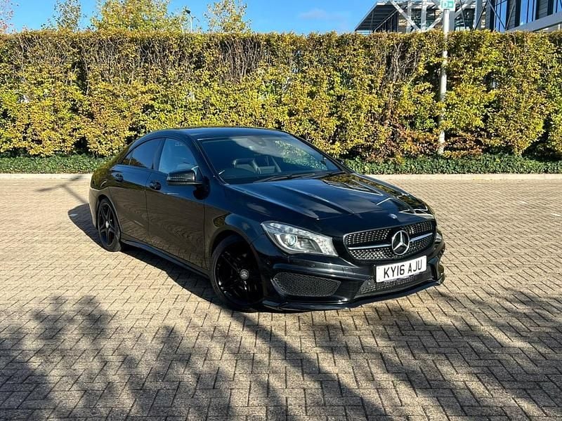 Black Used 2016 Mercedes CLA200 AMG Coupe | £8,800 (A bit pricey) - Image 1/4