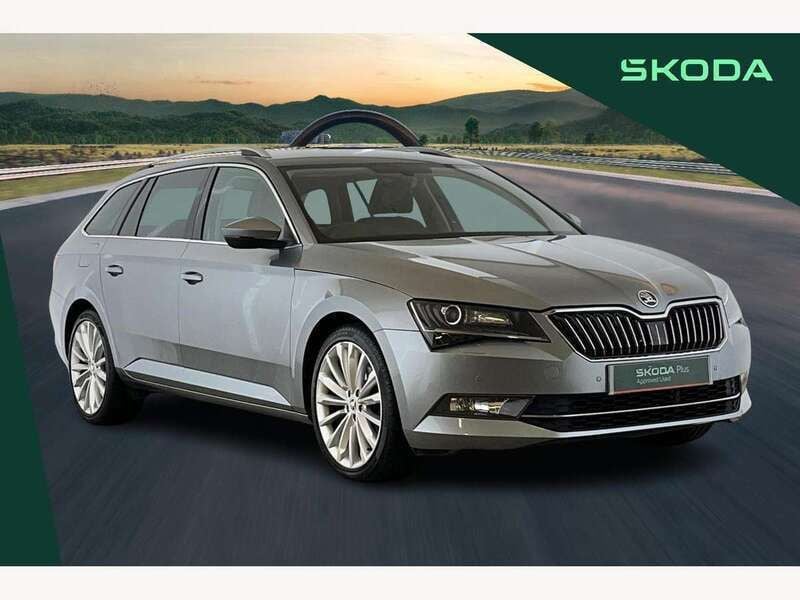 Grey Used 2017 Skoda Superb SE L Executive Estate | £18,990 (Fair price) - Image 1/4