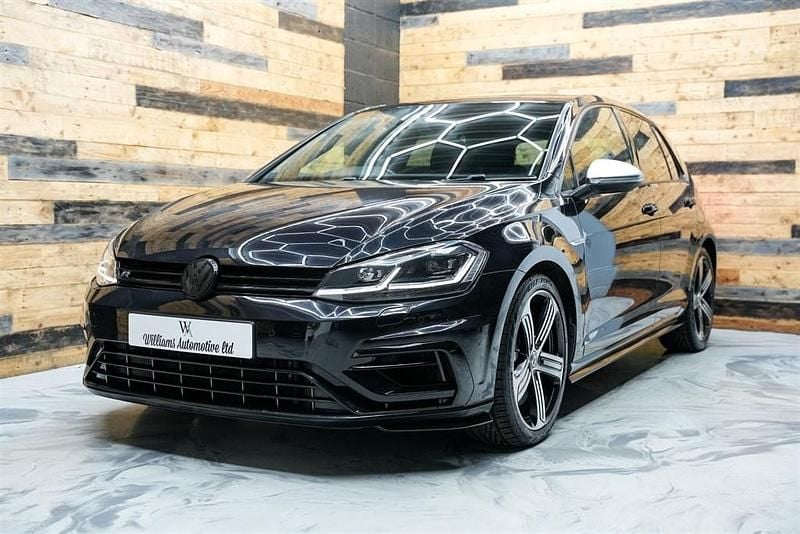 Used VW Golf VII R 310 HP (228 kW) 2017 Black Hatchback