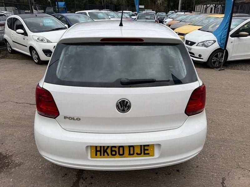 Used VW Polo S 60 HP (44 kW) 2010 White Hatchback