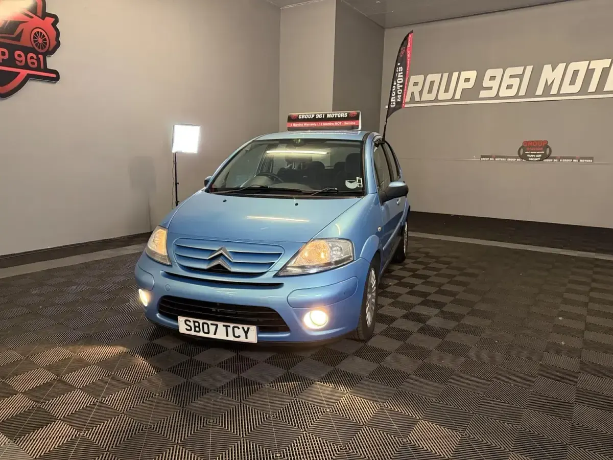 Used Citroën C3 Exclusive 2007 Blue