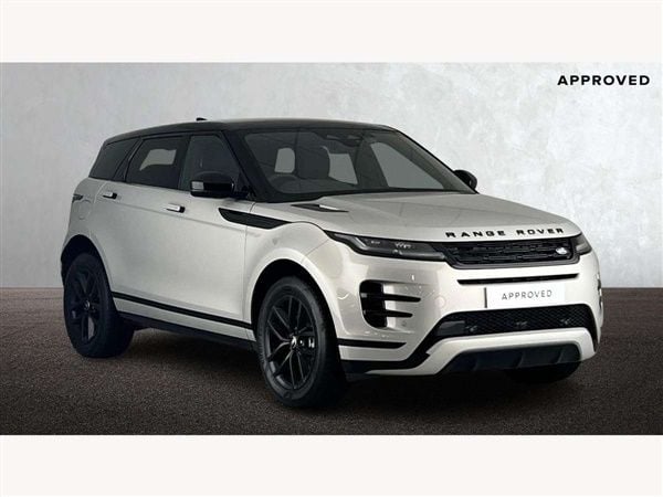 Seoul pearl silver Used 2025 Land Rover Range Rover evoque SE Dynamic SUV | £39,280 (A bit pricey) - Image 1/4