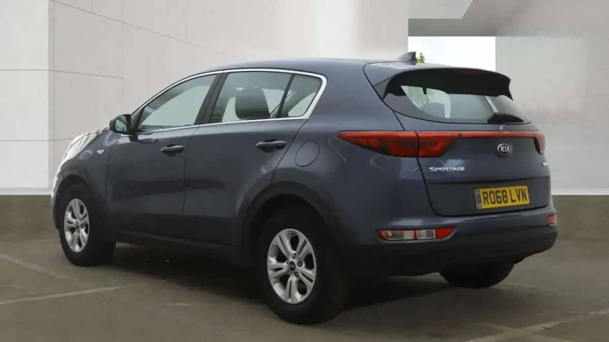 Used Kia Sportage 115 HP (84 kW) 2018 Blue SUV