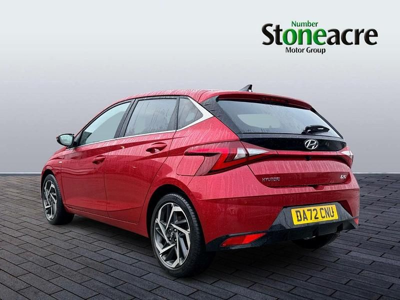 Used Hyundai i20 Premium 2022 Red Hatchback