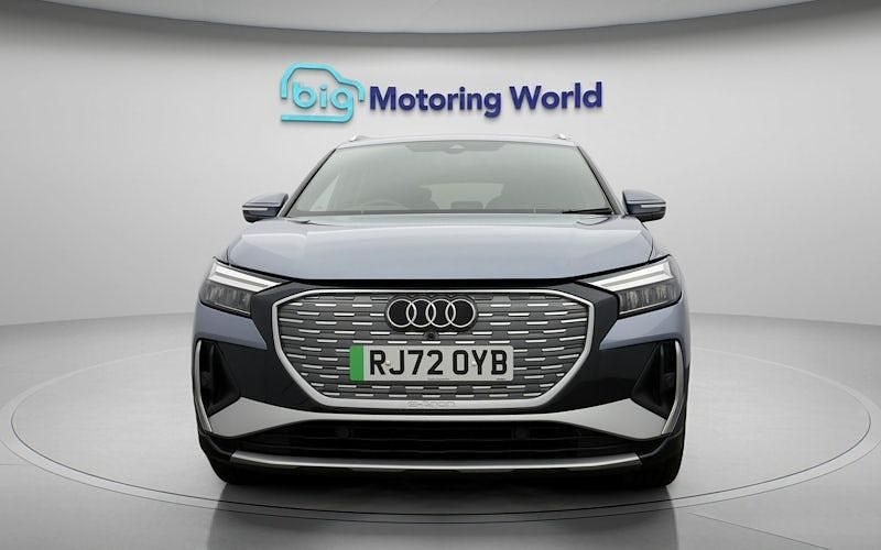 Used Audi Q4 e-tron S-Line 125 kW (170 HP) 2022 Blue SUV