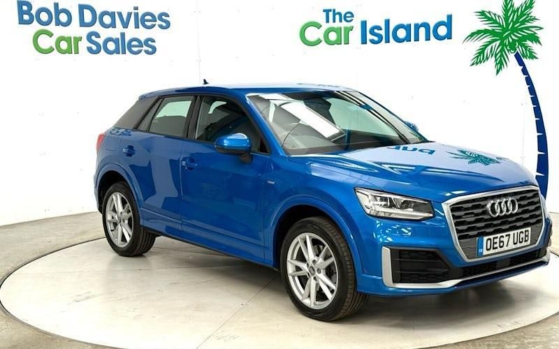 Blue Used 2018 Audi Q2 S-Line SUV | £15,550 (Fair price) - Image 1/4