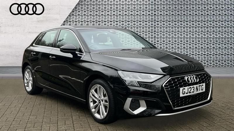 Used Audi A3 Sport 150 HP (110 kW) 2023 Black Sedan