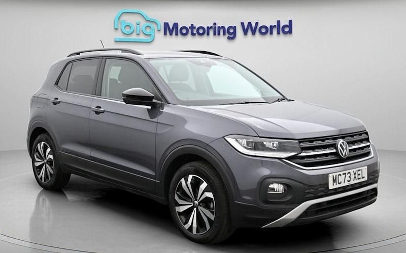 Used VW T-Cross Black Edition 110 HP (80 kW) 2024 Grey SUV