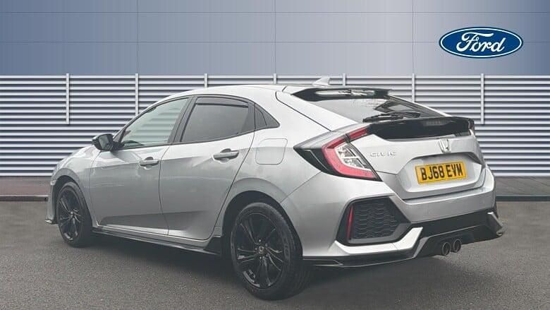 Used Honda Civic Sport 182 HP (133 kW) 2018 Silver Hatchback