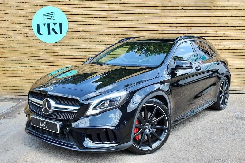 Black Used 2018 Mercedes GLA45 AMG AMG SUV | £23,990 (Fair price) - Image 1/4