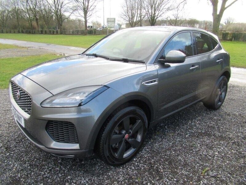Grey Used 2019 Jaguar E-Pace R-Dynamic SUV | £20,995 (A bit pricey) - Image 1/4