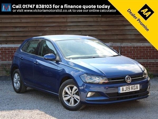 Blue Used 2019 VW Polo SE Hatchback | £11,495 (Fair price) - Image 1/1