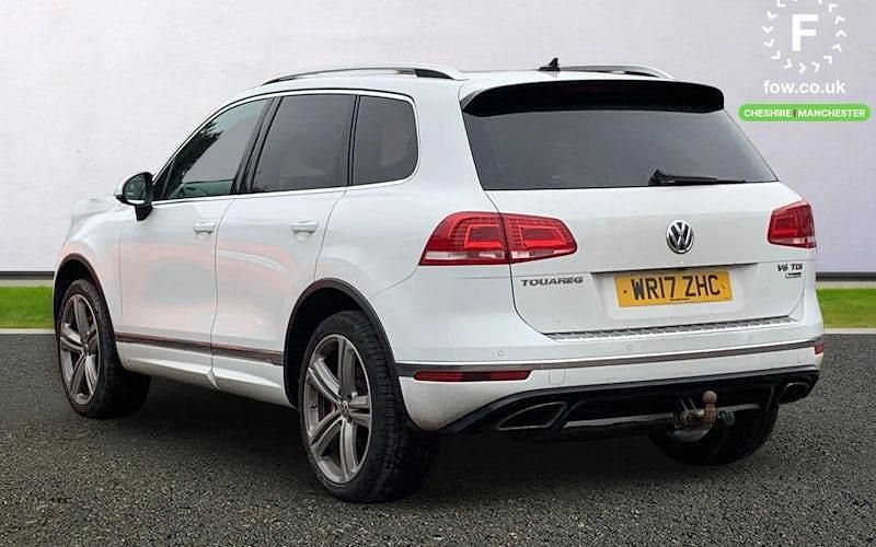 Used VW Touareg R-line Plus 262 HP (192 kW) 2017 White SUV