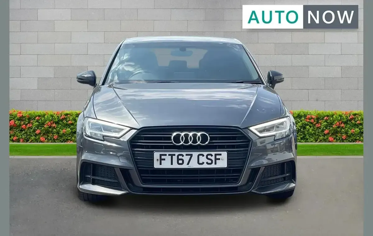 Used Audi A3 Black Edition 150 HP (110 kW) 2018 Grey Sedan