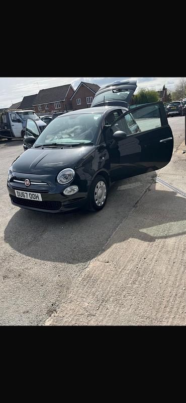 Used Fiat 500 Pop 69 HP (50 kW) 2017 Black Hatchback