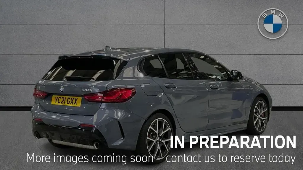 Used BMW 128 M Sport 265 HP (194 kW) 2021 Grey Hatchback