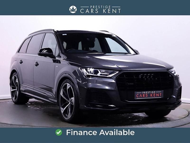 Used Audi Q7 Black Edition 340 HP (250 kW) 2022 Grey SUV