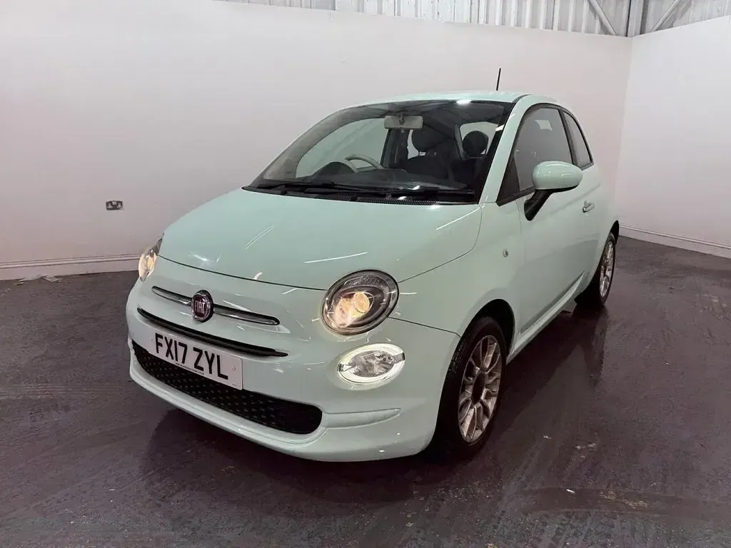 Used Fiat 500 Pop Star 69 HP (50 kW) 2017 Green Hatchback