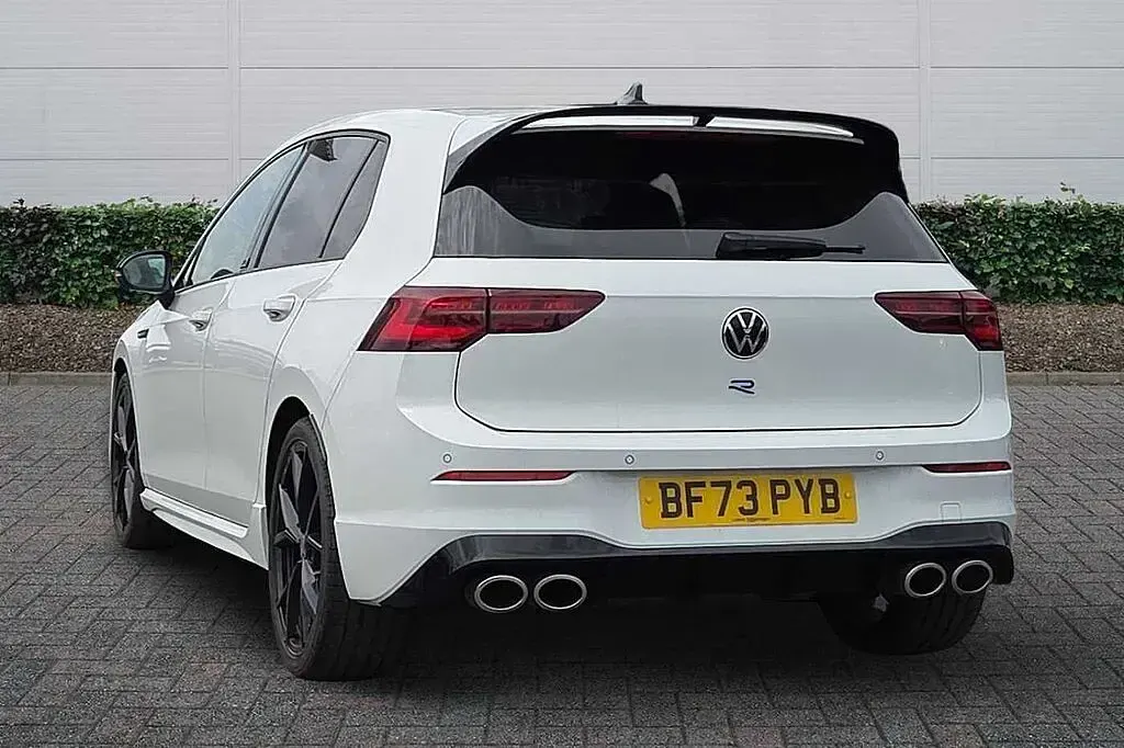 Used VW Golf VIII R 333 HP (244 kW) 2023 White Hatchback