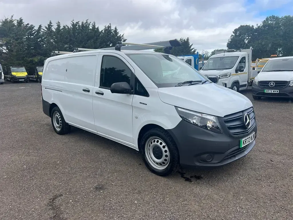 Used Mercedes e-Vito Progressive 85 kW (116 HP) 2022 White Van