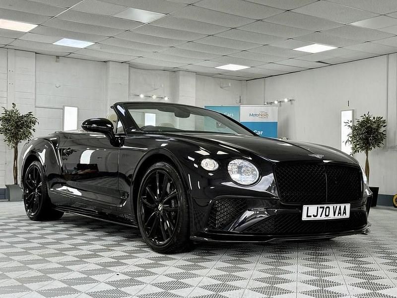 Used Bentley Continental GT Convertible 635 HP (467 kW) 2020 Black Cabriolet