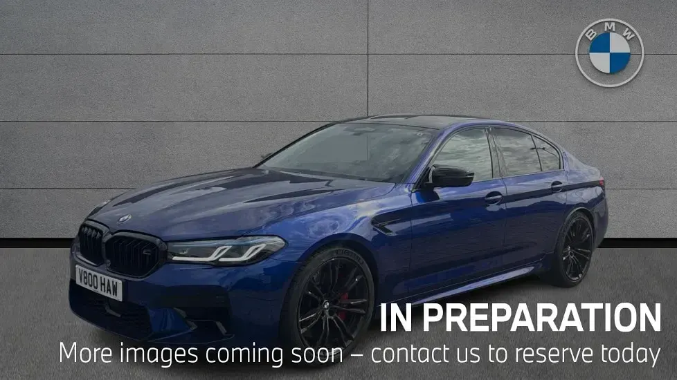 Used BMW M5 Competition Edition 616 HP (453 kW) 2023 Blue