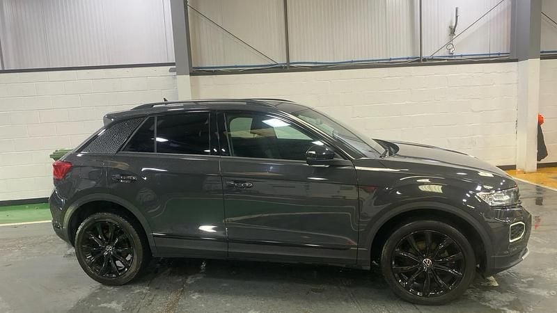 Used VW T-Roc Black Edition 110 HP (80 kW) 2022 Grey SUV