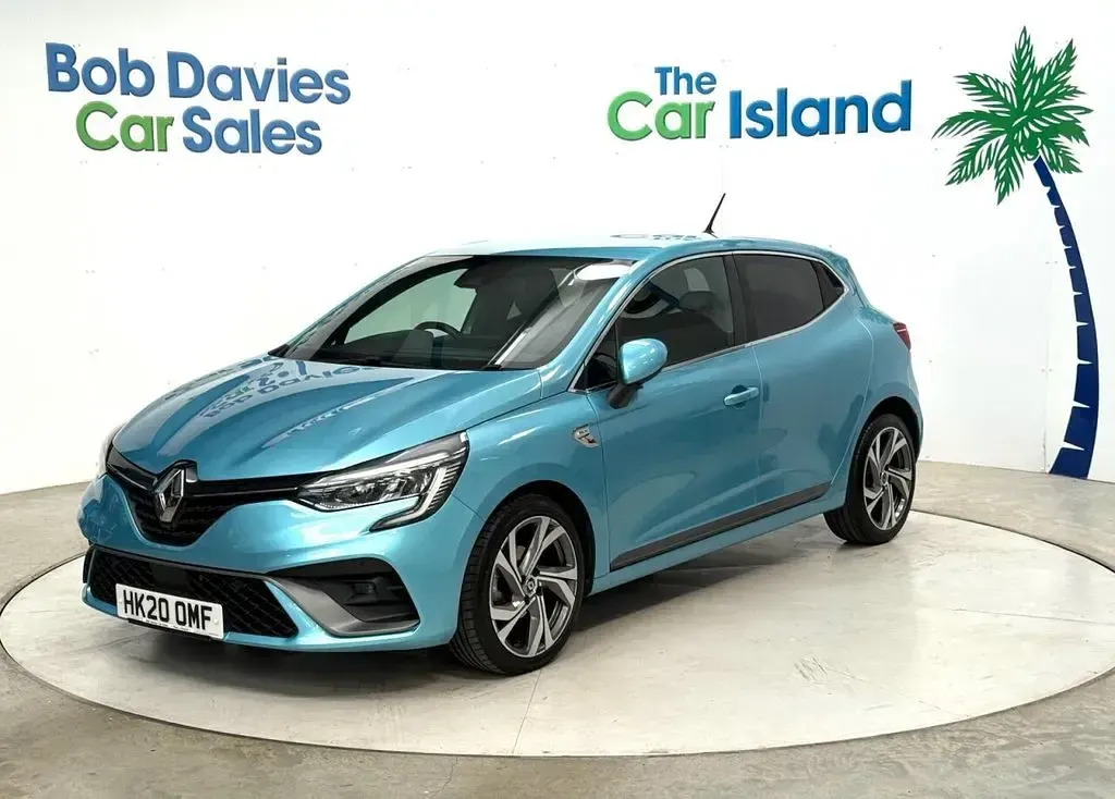 Used Renault Clio RS Line 100 HP (73 kW) 2020 Blue Hatchback