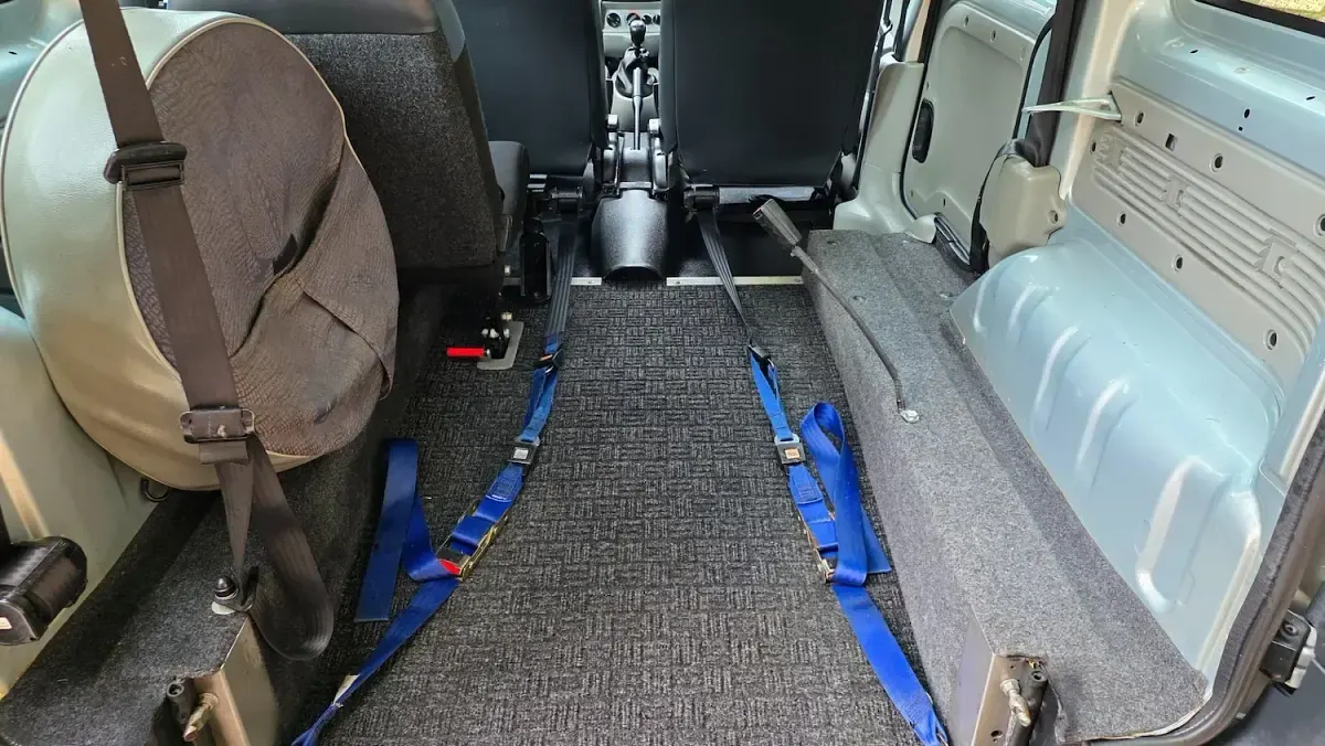 Used Renault Kangoo Authentique 73 HP (53 kW) 2008 Grey MPV