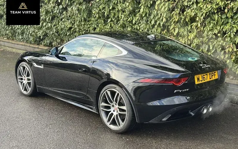 Used Jaguar F-Type R-Dynamic 381 HP (280 kW) 2017 Black Coupe