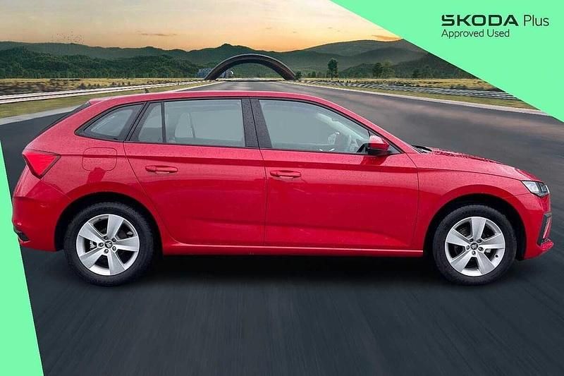Used Skoda Scala SE 70 HP (51 kW) 2025 Velvet red metallic Hatchback