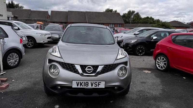 Silver Used 2018 Nissan Juke N-Connecta SUV | £5,595 (Good price) - Image 1/4