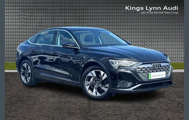 Black Used 2023 Audi Q8 e-tron Sport SUV | £35,520 (Fair price) - Image 1/4