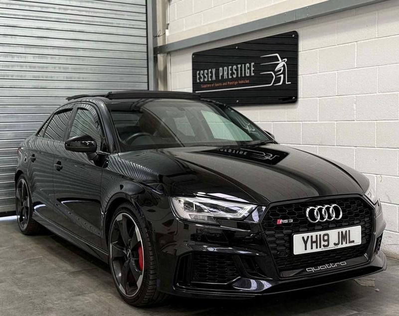 Used Audi RS3 Sport 400 HP (294 kW) 2019 Black Sedan