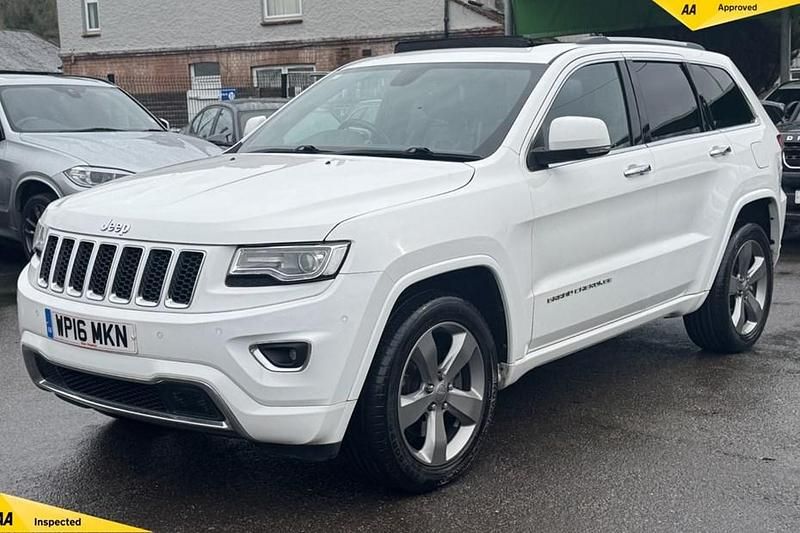 Used Jeep Grand Cherokee Overland 247 HP (181 kW) 2016 White SUV