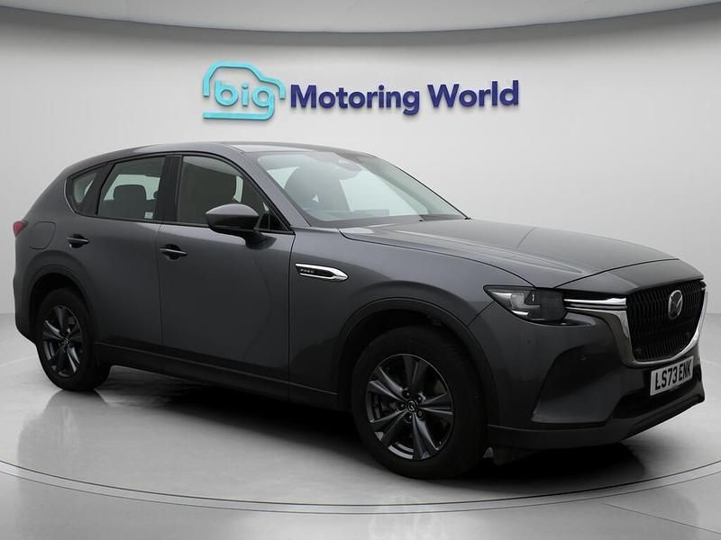 Grey Used 2023 Mazda CX-60 Exclusive-Line SUV | £25,700 (Fair price) - Image 1/4