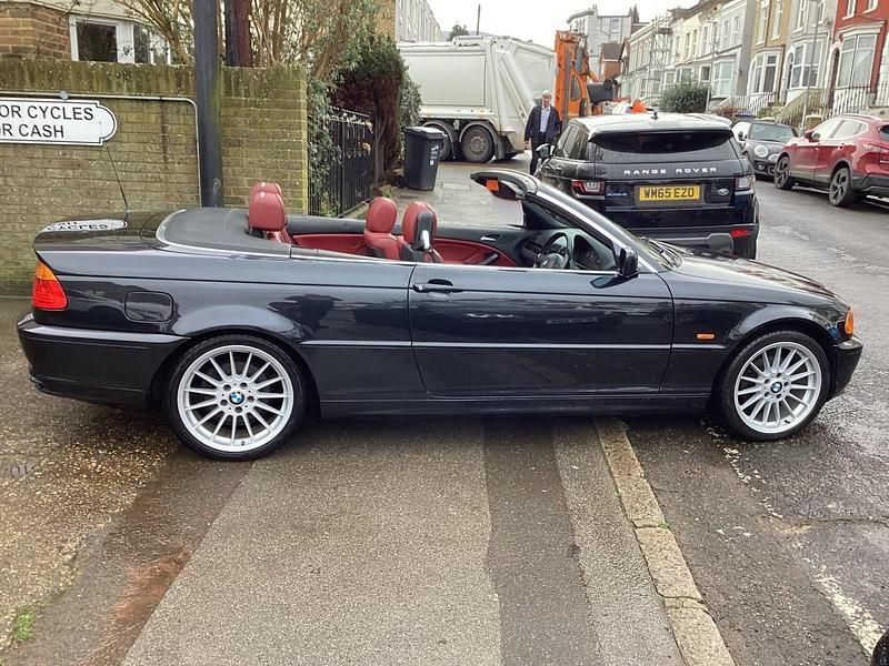 Used BMW 323 2000 Black Cabriolet