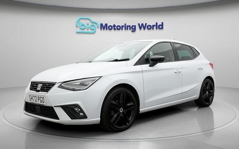 Used Seat Ibiza FR 110 HP (80 kW) 2022 White Hatchback